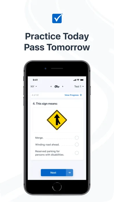 DMV: DRIVER LICENSE TEST - DMV screenshot 3