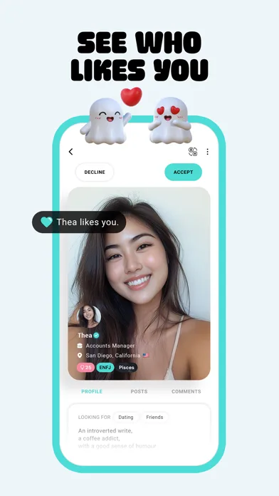 Boo - Побачення. Друзі. Чат. screenshot 3
