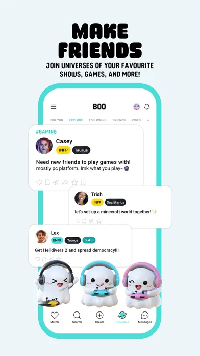 Boo - Побачення. Друзі. Чат. screenshot 4