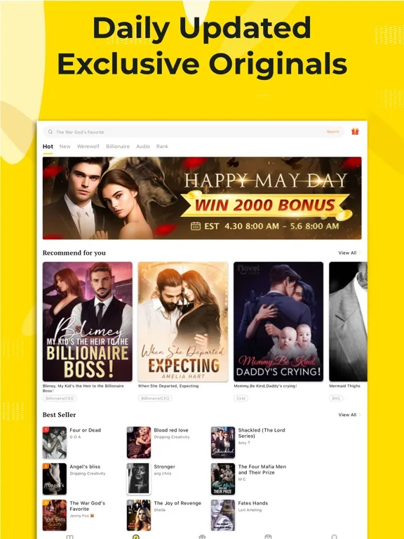 AnyStories - Novelas y Libros screenshot 1