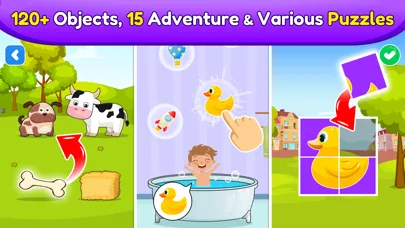 Jogos do Bebê 2 Anos de Idade screenshot 1