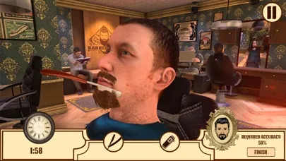 цирюльник магазин волосы салон screenshot 4