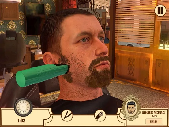 цирюльник магазин волосы салон screenshot 5