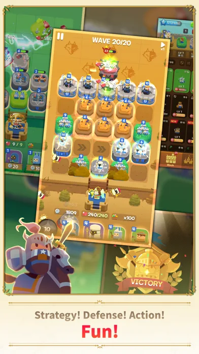 Merge Tactics: Kingdom Defense screenshot 3