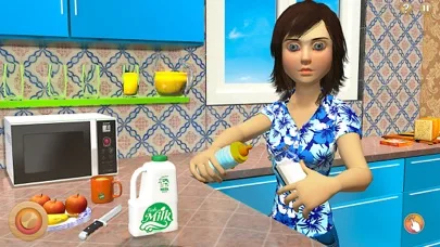 супер мама счастливая семьясим screenshot 5