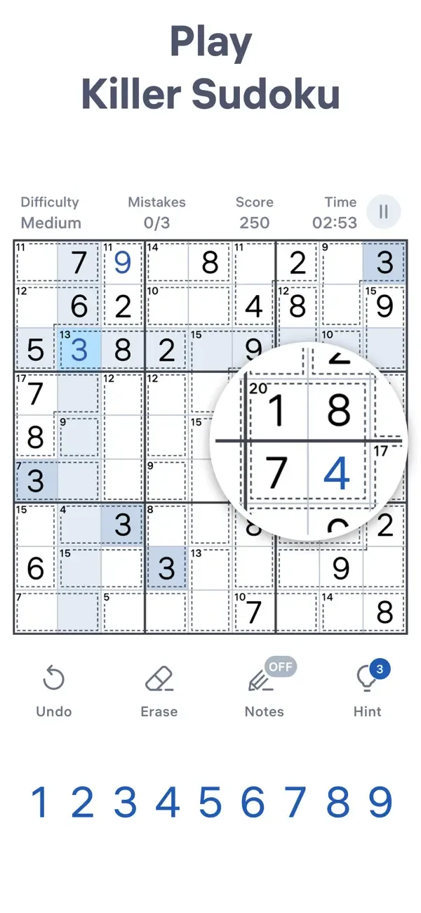 «Кілер Судоку» від Sudoku.com screenshot 1