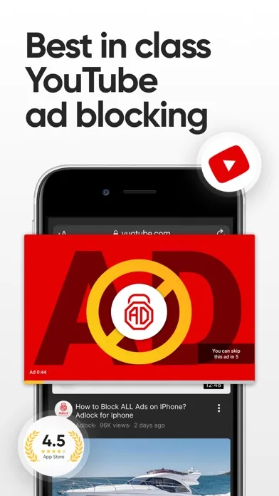 Блокировка рекламы - AdLock screenshot 1