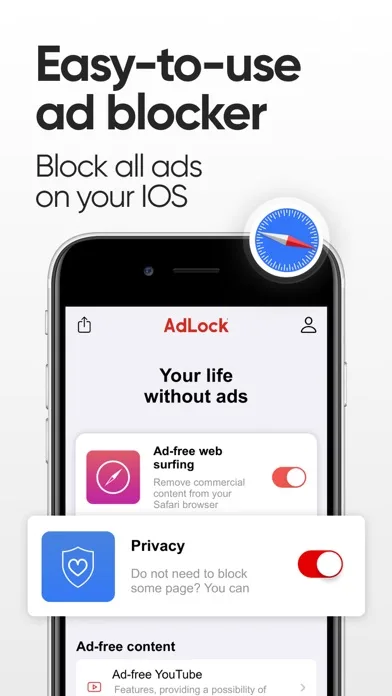 Блокировка рекламы - AdLock screenshot 2