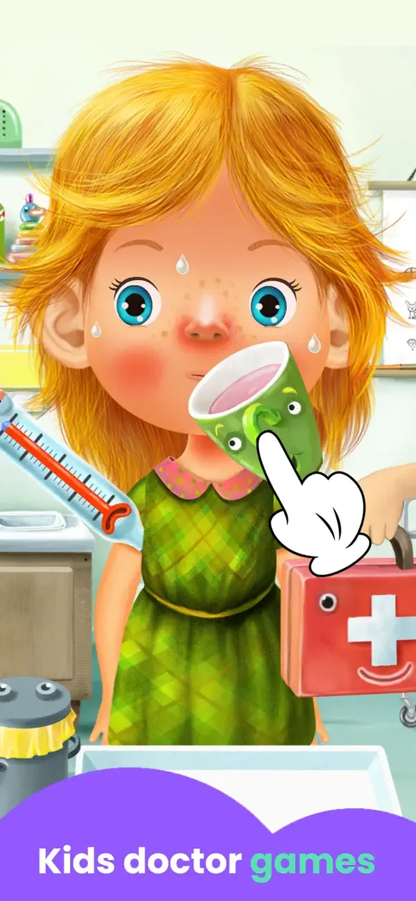 Kids Doctor Games: Hospital 3+ screenshot 1