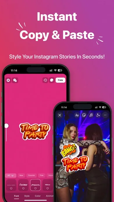 StoryFont: Font for IG Stories screenshot 1