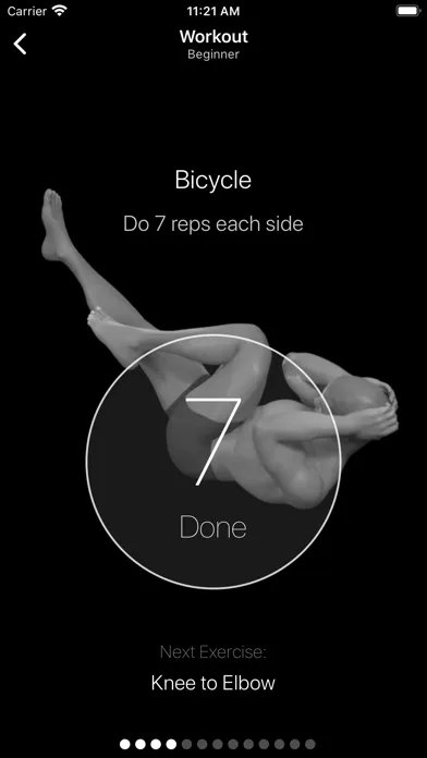 Пресс за 30 дней. AxiomRun screenshot 2