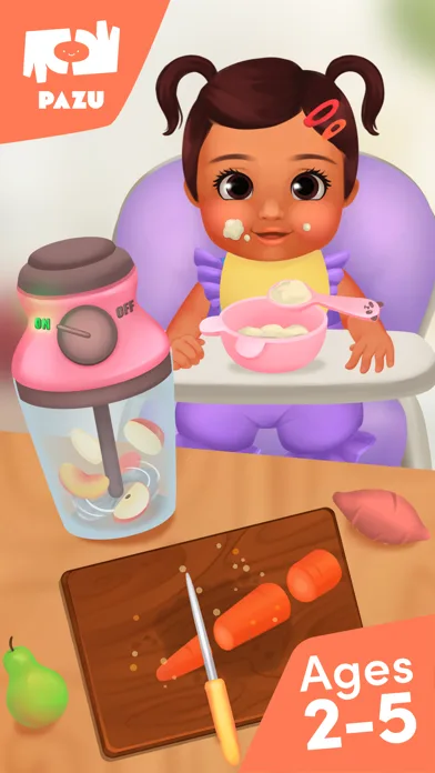 Juego de cuidado del bebé screenshot 1