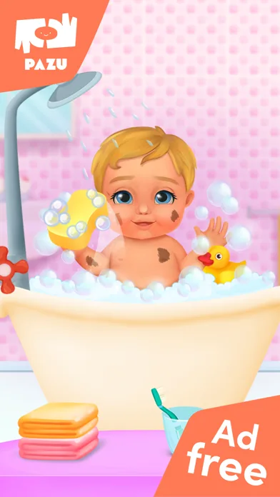 Juego de cuidado del bebé screenshot 2