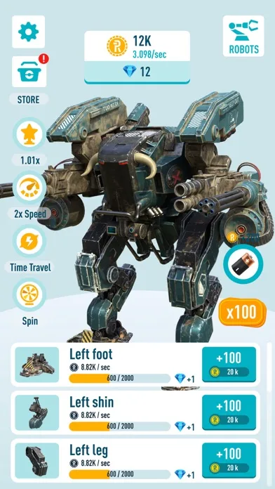 Idle Robots - Robo Clicker screenshot 1