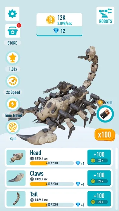 Idle Robots - Robo Clicker screenshot 2