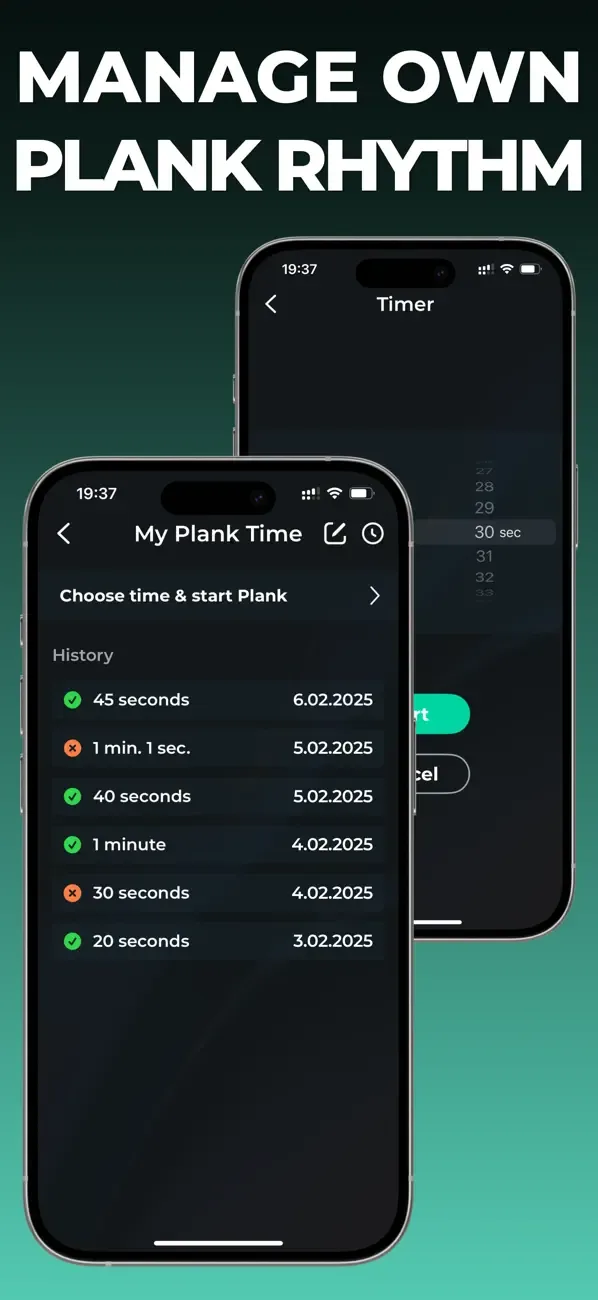 Планка + 30 дневный челлендж screenshot 3