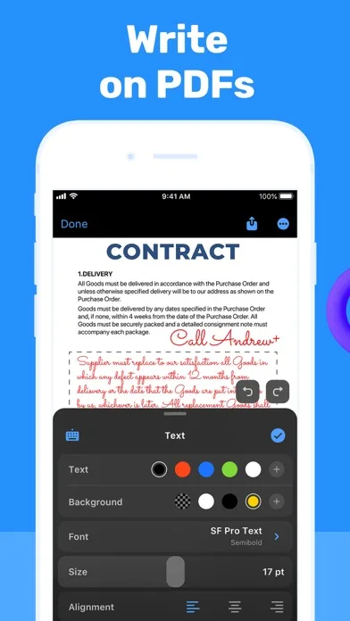 PDF Hero - Editor de PDF screenshot 2
