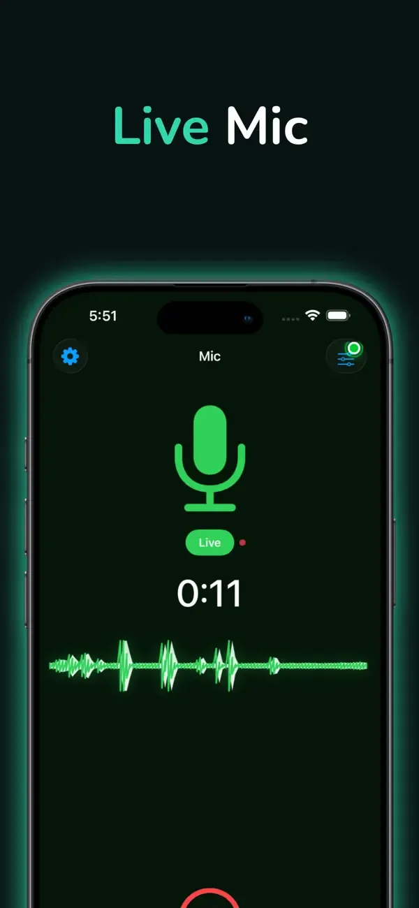 Micrófono virtual - Altavoz screenshot 1