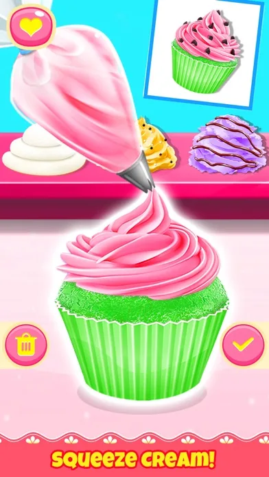 кекс игры: приготовление пищи screenshot 1