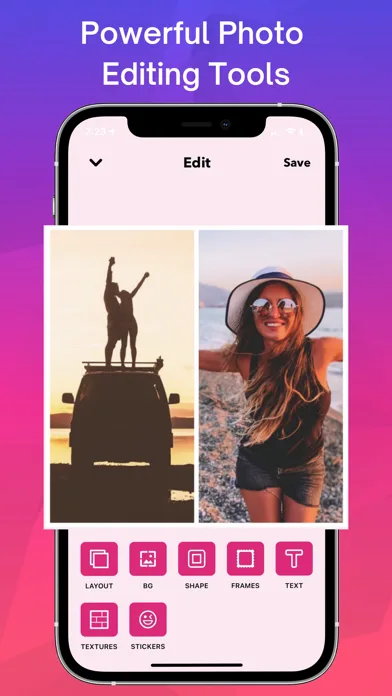 Создатель коллажей и редактор screenshot 2