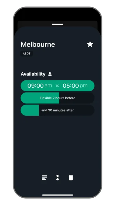 Overlap: Simple Time Zone App screenshot 4