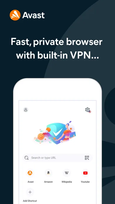 Avast Secure Browser screenshot 1