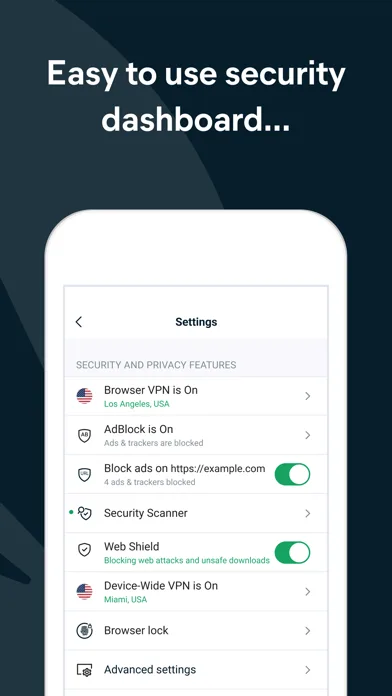 Avast Secure Browser screenshot 3
