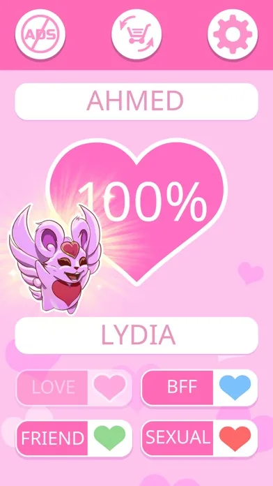 LOVE TEST - match calculator screenshot 2