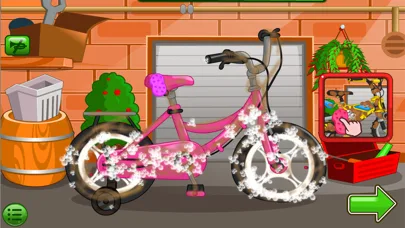 Clean Up, Bike Car Wash Games screenshot 1