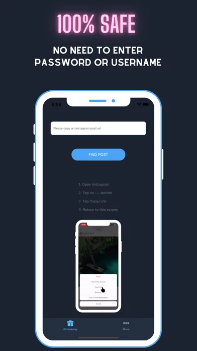 инструмент лотереи Инстаграм screenshot 1