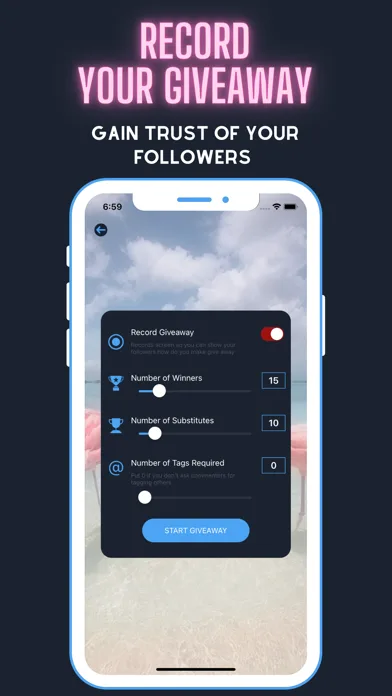 инструмент лотереи Инстаграм screenshot 2