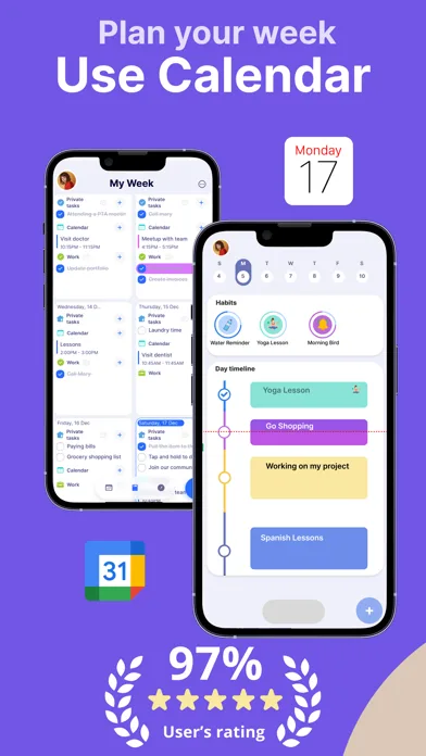 Планировщик дел, планер screenshot 2