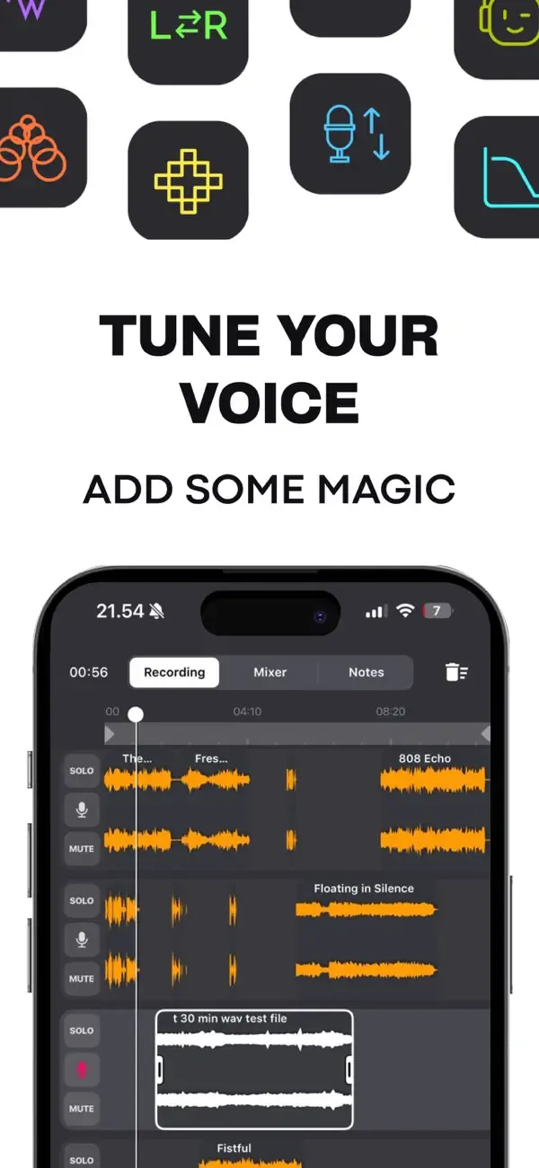 Micrófono-Voz Recording Studio screenshot 2