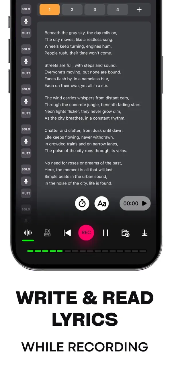 Micrófono-Voz Recording Studio screenshot 5