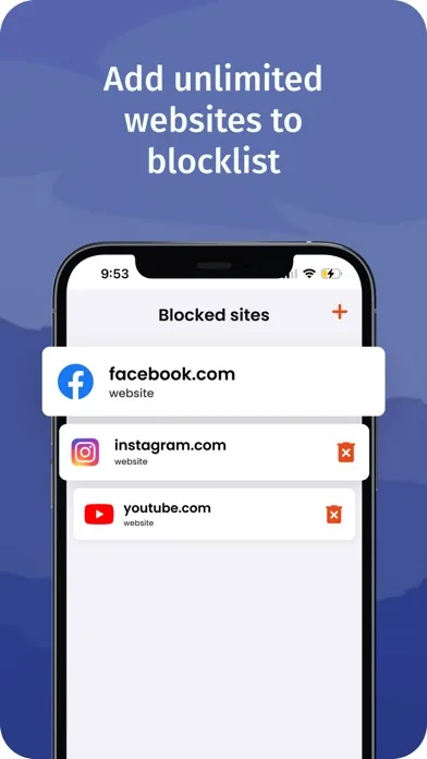 BlockerX: Блокировка сайтов screenshot 5