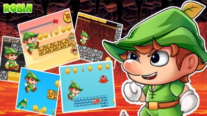 Robin Jungle World -Jump N Run screenshot 1
