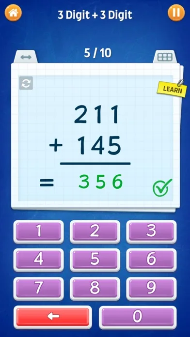 Math Games - Learn + - x ÷ screenshot 1