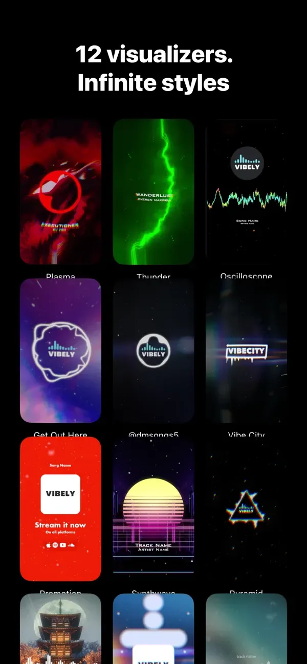 Визуализатор Музыки - Vibely screenshot 3