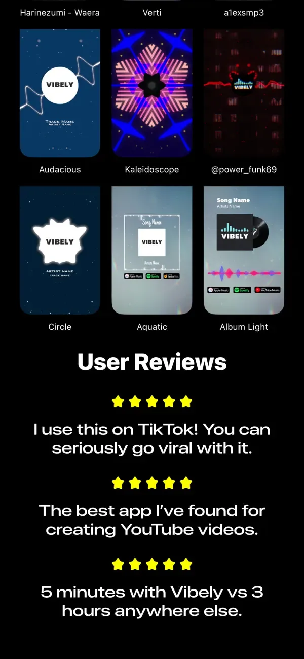 Визуализатор Музыки - Vibely screenshot 4