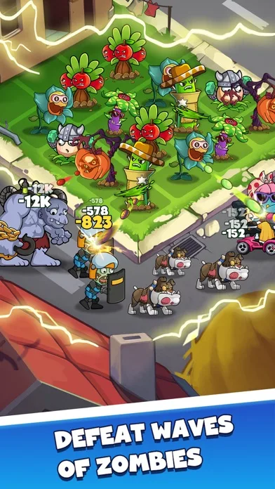 Merge Plants - Monster Defense screenshot 3