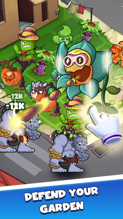 Merge Plants - Monster Defense screenshot 5