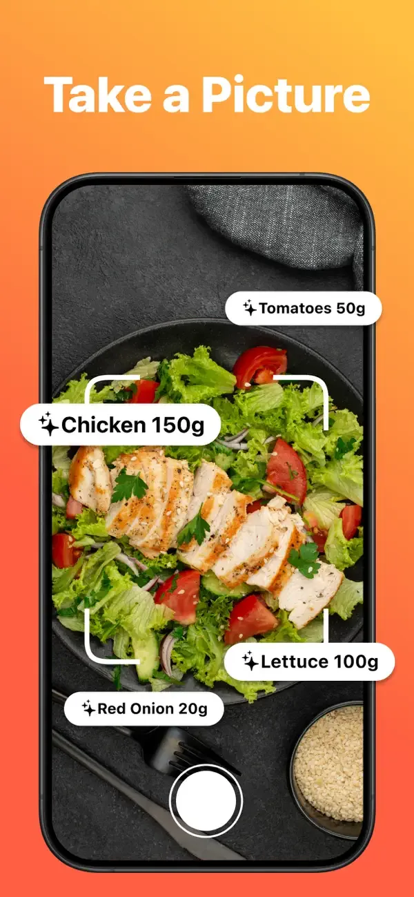 AI Счетчик Калорий: Nutrilio screenshot 2