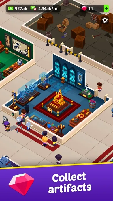 Idle Museum: империя искусства screenshot 3