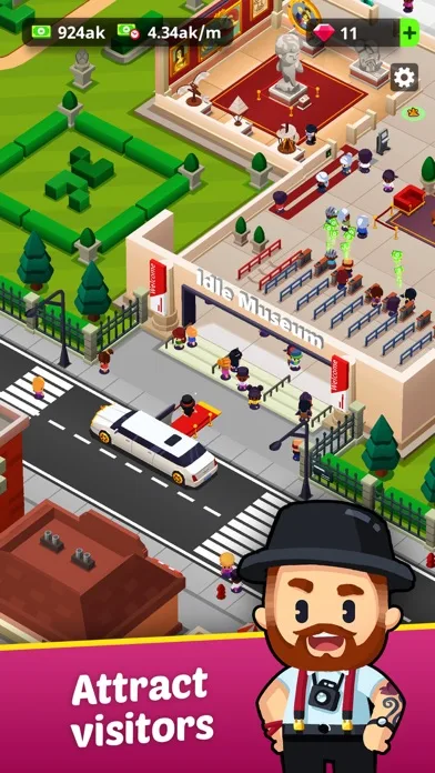 Idle Museum: империя искусства screenshot 4