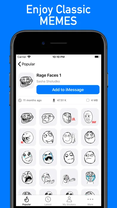 Memes Stickers For WhatsApp screenshot 4