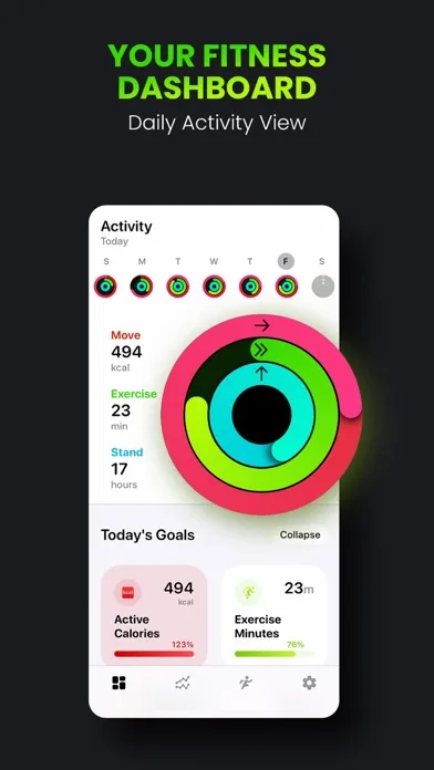 Activity Tracker ∙ FitnessView screenshot 1