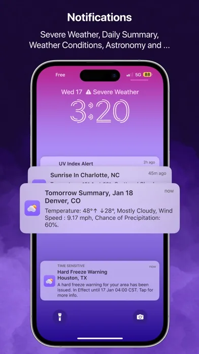 HeyWeather: Прогнозы и виджеты screenshot 5
