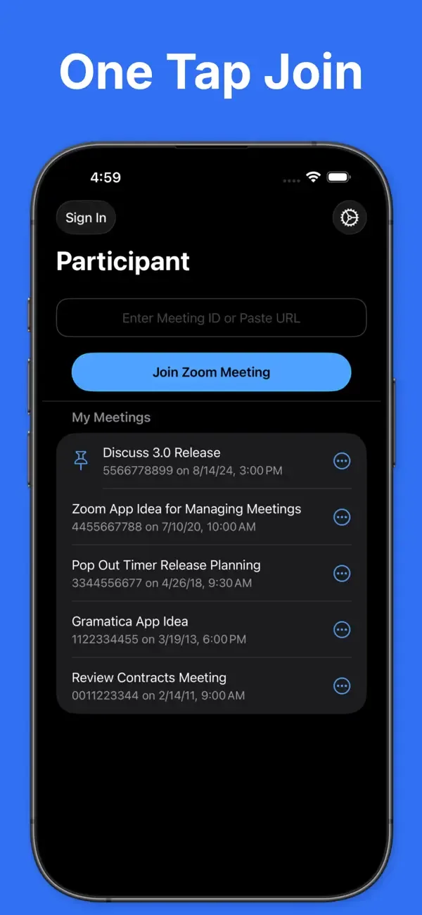 Участник 3-й сторонний Zoom screenshot 2