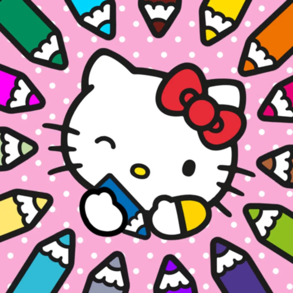 Hello Kitty: Книжка-раскраска