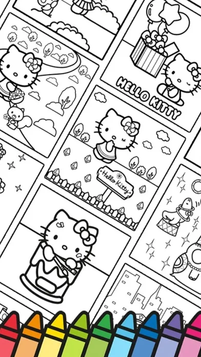 Hello Kitty: Книжка-раскраска screenshot 3